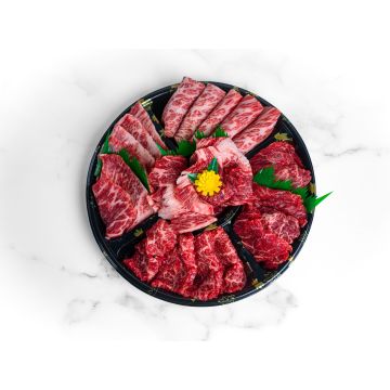 2GR Full Blood Wagyu Premium Yakiniku Set MBS8-9 750g